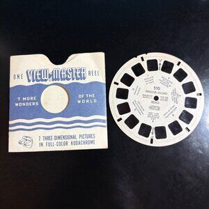 Vintage View-Master Reel 510 Paricutin Volcano Mexico Kodachrome 3D Pictures By